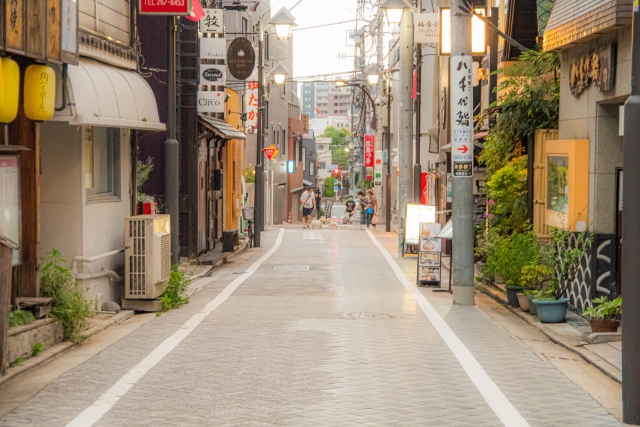 神楽坂街並み